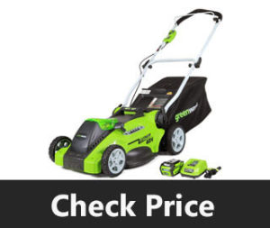 Green Works 16 Inch 40V Cordless Lawn